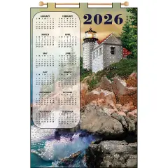 Design WorksWhite Lighthouse Calendar Felt & Sequin Kit Multi