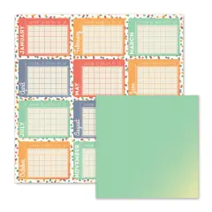 Cakes & Candles Double-Sided Cardstock 12"X12"-Happy Day