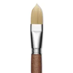 Escoda Futura Synthetic Bristle Brush - Series 5414, Filbert, Size 22, Long Handle