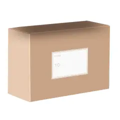 Pack/6: Natural Theme Mailing Box - 12 x 6 x 9"