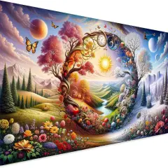 5D Large Diamond Art Painting Kits for Adults