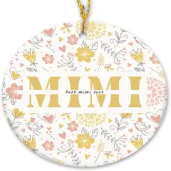 Spring Preppy Grandmother Ornament