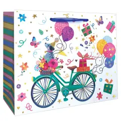 Pack/6: Birthday Bicycles Gift Bag