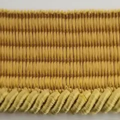 Twist Cord with Lip Piping Trimming - 8 Yards- Many Colors Available! Antique gold