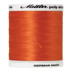 Tangerine (2596-1300) | Poly Sheen (800M / 875Y) | Mettler Thread