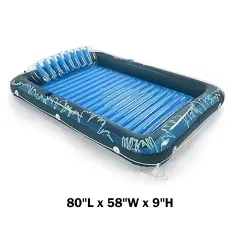 Comfortable Pool Float for Poolside Lounging | Blue (Clear)