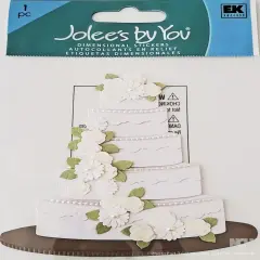 Jolee's Boutique Wedding Cake Dimensional Stickers