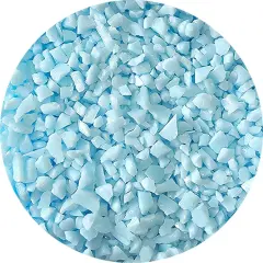 Wissmach Frit Coarse Sky Blue 96-71 1Lb. Jar 96 COE