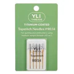 #90/14 Titanium-Coated Topstitch Needles