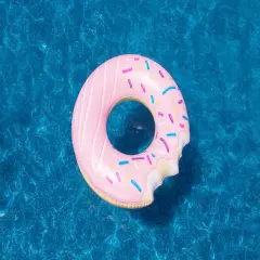 Swimline Donut Inflatable Swimming Pool Ring - 42" - Pink