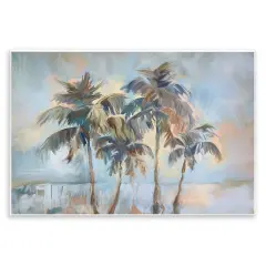 Stupell Industries Cool Palm Trees Sunrise Wall Plaque Design by Ramona Murdock