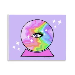 Stupell Industries Mystical Crystal Ball Eye Wall Plaque Design by Katie Conley