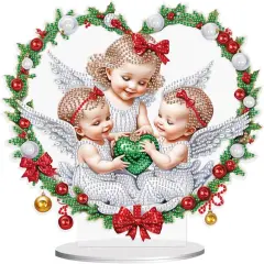 5D Diamond Art Painting Ornament Kits Christmas Angel