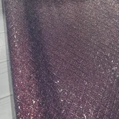 Lavender Glitter Quilted Vinyl