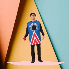 Cornhole Adult Costume Tunic with Beanbags Funny Game Outfit