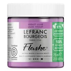 Lefranc Bourgeois Flashe Biobased Paint - Lilac Violet, 75 ml
