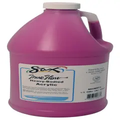 Sax Heavy Body Acrylic Paint, 1/2 Gallon, Magenta