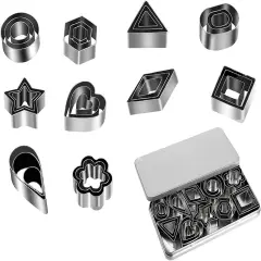 Cookie Cutters with a Box Of 10 Shape Cookie