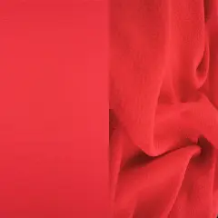 1 Yard Solid Ghost Crepe Stretch Woven Fabric for Upholstery Drapery 57/58" TOMATO RED