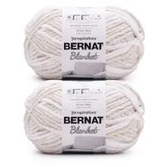 Bernat Blanket Big Ball Yarn 24 Pack-Beach Foam