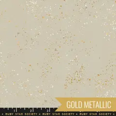 Speckled in Metallic Natural (rs5027 18m) | Speckled | Rashida Coleman Hale | Ruby Star Society
