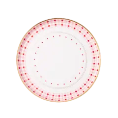 ELEGANT VALENTINE DESSERT PLATES