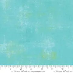 Blue Aqua Grunge Basics Pool 44"/45" Per Yard