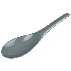 Hutzler 8-Inch BPA-Free Melamine Rice Paddle / Wok Spoon Gray