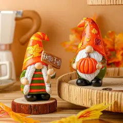 2 Pieces Fall Gnome Decor