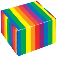 Rainbow Stripes Decorative Mailer