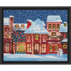 Diamond Art Holiday Village Diamond Painting Multi