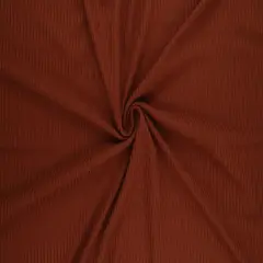 1 Yard Yummy Rib 4x2 Solid Stretch Knit Fabric 58/60 Inch Wide Brick