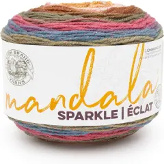 Colorful Mandala Sparkle Yarn - 1 Pack (Cetus)
