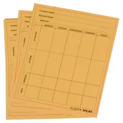School Smart Take Home Envelope, 10 x 13 Inches, Goldenrod, Pack of 100