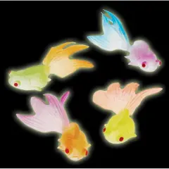 Glow In The Dark Goldfish Include 12 Units