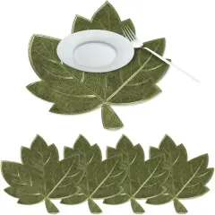Fall Leaves Placemats Set of 4(Green)