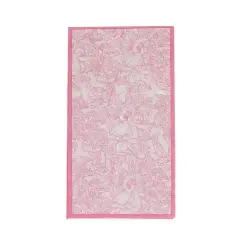 25 Pink Dinner Paper Napkins with Vintage Floral Print Party Events