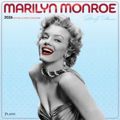 Marilyn Monroe OFFICIAL | 2026 12 x 24 Inch (Hanging) Monthly Square Wall Calendar | Foil Stamped Cover