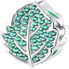 Sparkling Dog Puppy Paw Print Charms