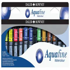 Daler-Rowney Aquafine Watercolor Paint Introduction Set-12/Pkg