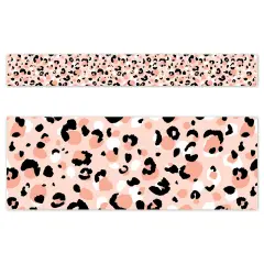 Blush Leopard Jungle Friends Border