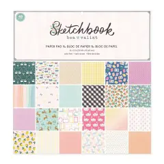 Bea Valint Sketchbook Paper Pad 12"X12"-48 Sheets