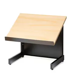 Audio Visual Direct Tabletop Lectern for Presentations Beech