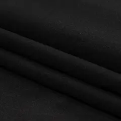 1 Yard Black Silk Chiffon Fabric for Dresses Sleeves Lingerie 47 Inch Width