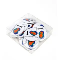 Crystal Clear Value Boxes 5" x 5" x 1" 50 pack VB306