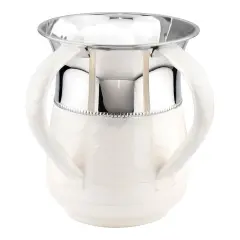Stainless Steel Wash Cup White