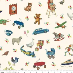 Toys in Ivory (cd16656-ivory) | Simple Pleasures | American Jane | Riley Blake