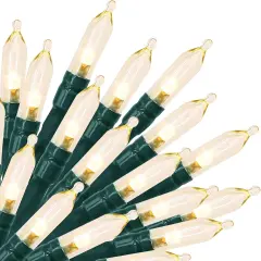 Battery Operated Christmas String Lights, 8ft