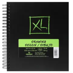 Canson XL Drawing Book 8.5"X11"-Wire Bound, 60 Sheets