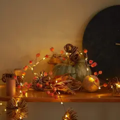 Fall Halloween Garland Lights